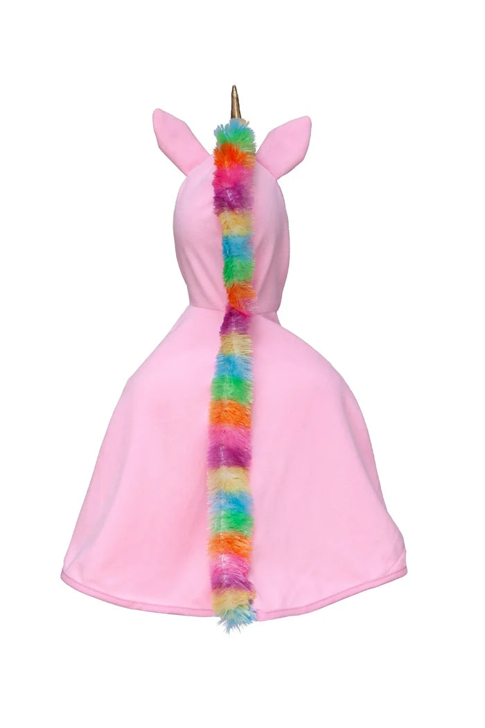 Great Pretenders Unicorn Cape Pink 5-6