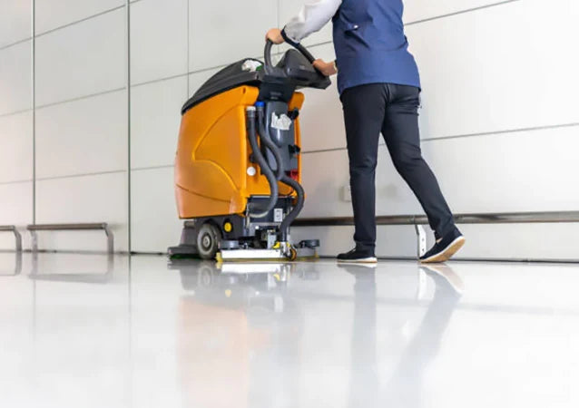 Green Scrubbing Floor Pad