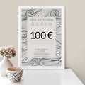 Gutschein per E-Mail | 100 Euro Geschenkgutscheine SARI CURLS | Dein Lockenshop