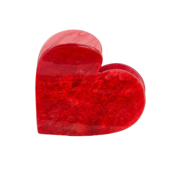 Luciole et Petit Pois - Hair Clip - Red Heart