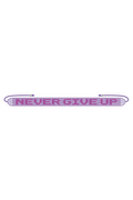 HANDMADE GLASS BEADS FRIENDSHIP NEVER GIVE UP BRACELET