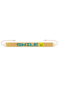 HANDMADE GLASS BEADS FRIENDSHIP SMILE BRACELET