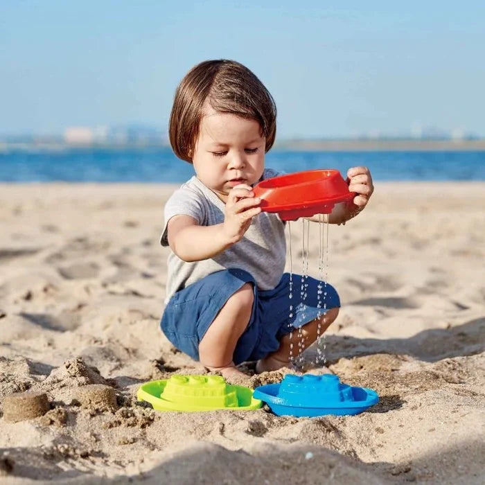 Hape Beach & Bath Boats 3 Pce
