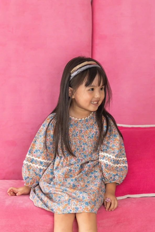 Luciole et Petit Pois - Headband - Kimono - Gold - Lifestyle Cut 1