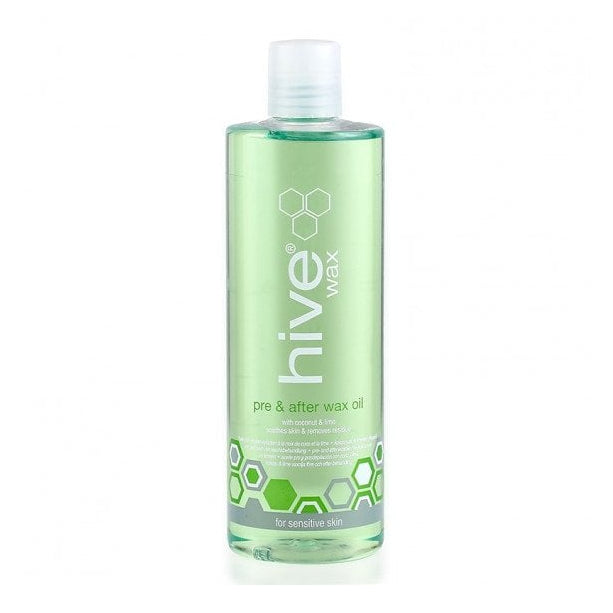 HIVE OF BEAUTY Hive Pre &amp; After Wax Oil With Coconut &amp; Lime 400ml