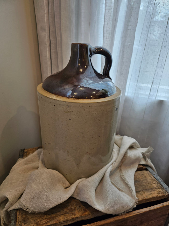 Large Brown Stoneware Jug - Magnolia Lane co. Home + Garden + Gift