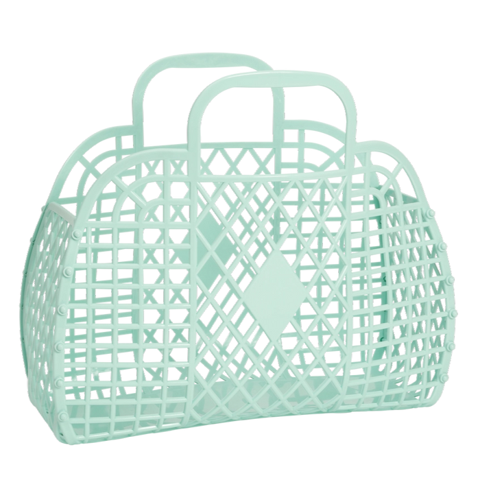 Large Retro Basket Jelly Bag