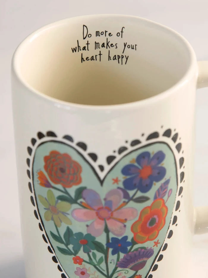Latte Mug - Heart Happy-view 2