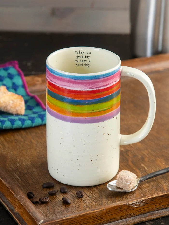 Latte Mug - Rainbow-view 1