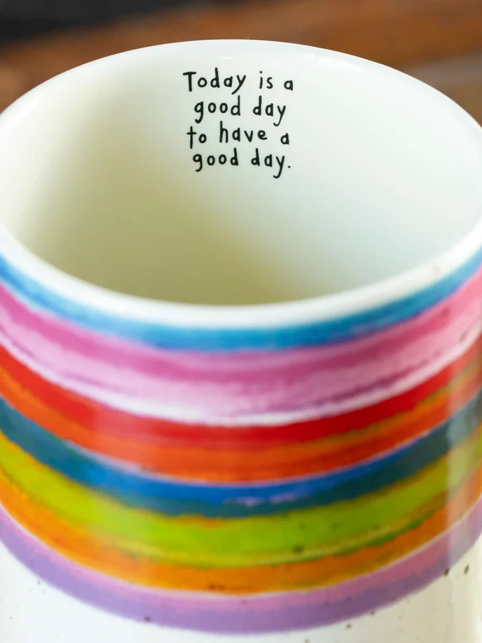 Latte Mug - Rainbow-view 2