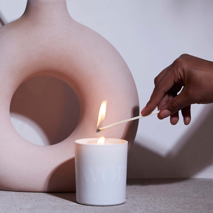 lavender & vetivert candle