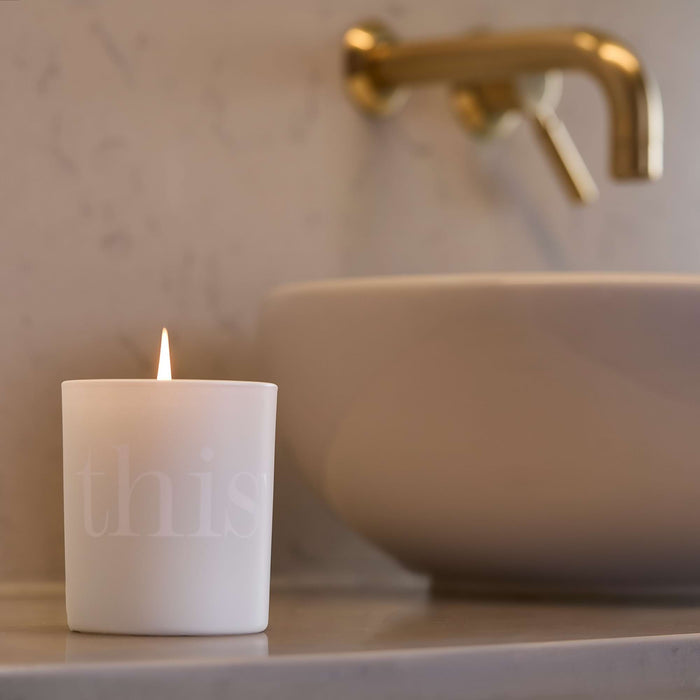 lavender & vetivert candle