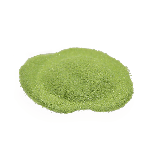 Lime Green Matte Glitter