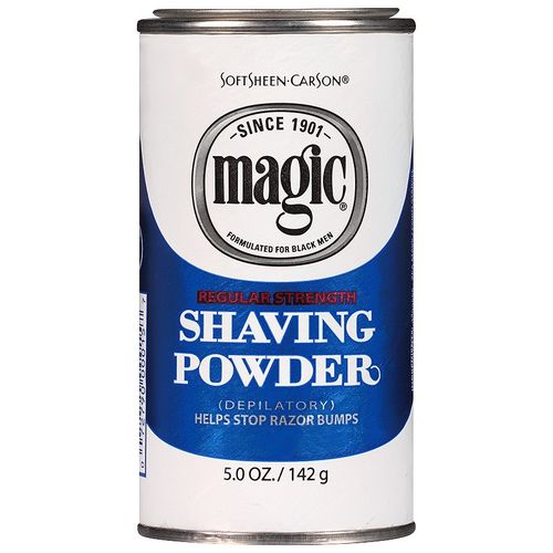 SOFTSHEEN CARSON MAGIC REGULAR STRENGTH SHAVING POWDER, 142 G