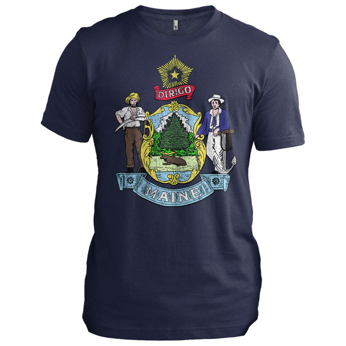 Maine State Flag