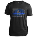 Maine Thin Blue Line Flag