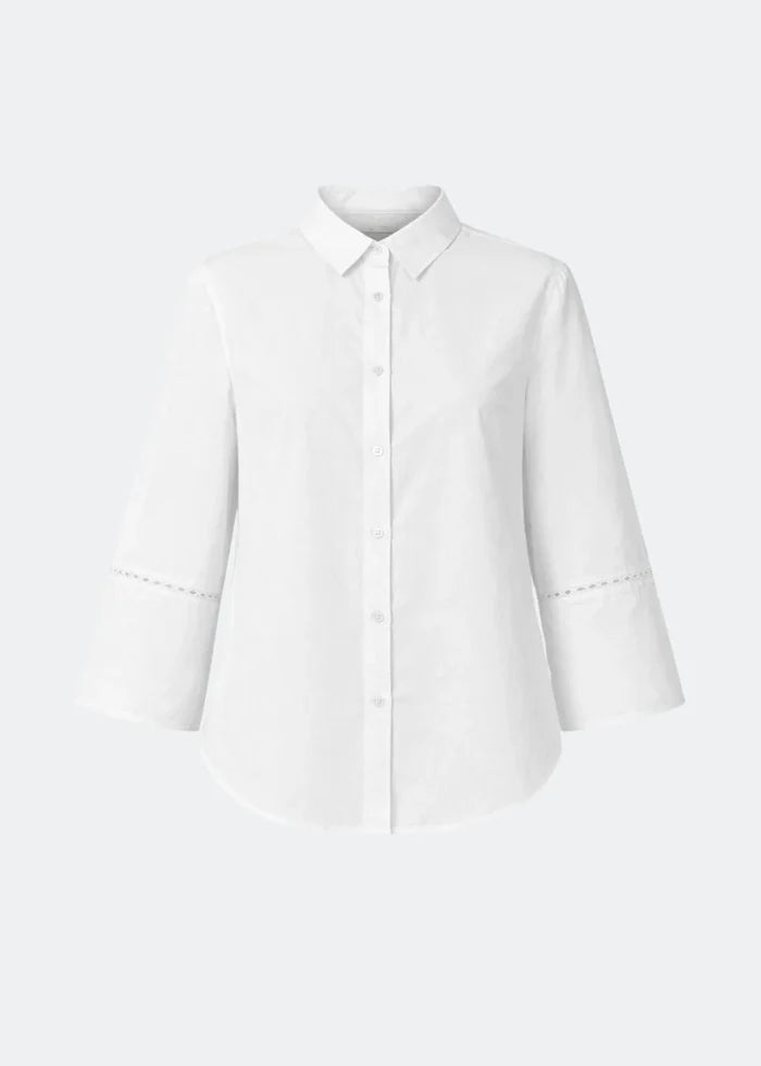MALLEN MD SHIRT in Soft White by Modstrom