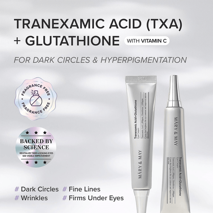 Mary & May Tranexamic Acid + Glutathione Eye Cream 30g - Beauty Tribe