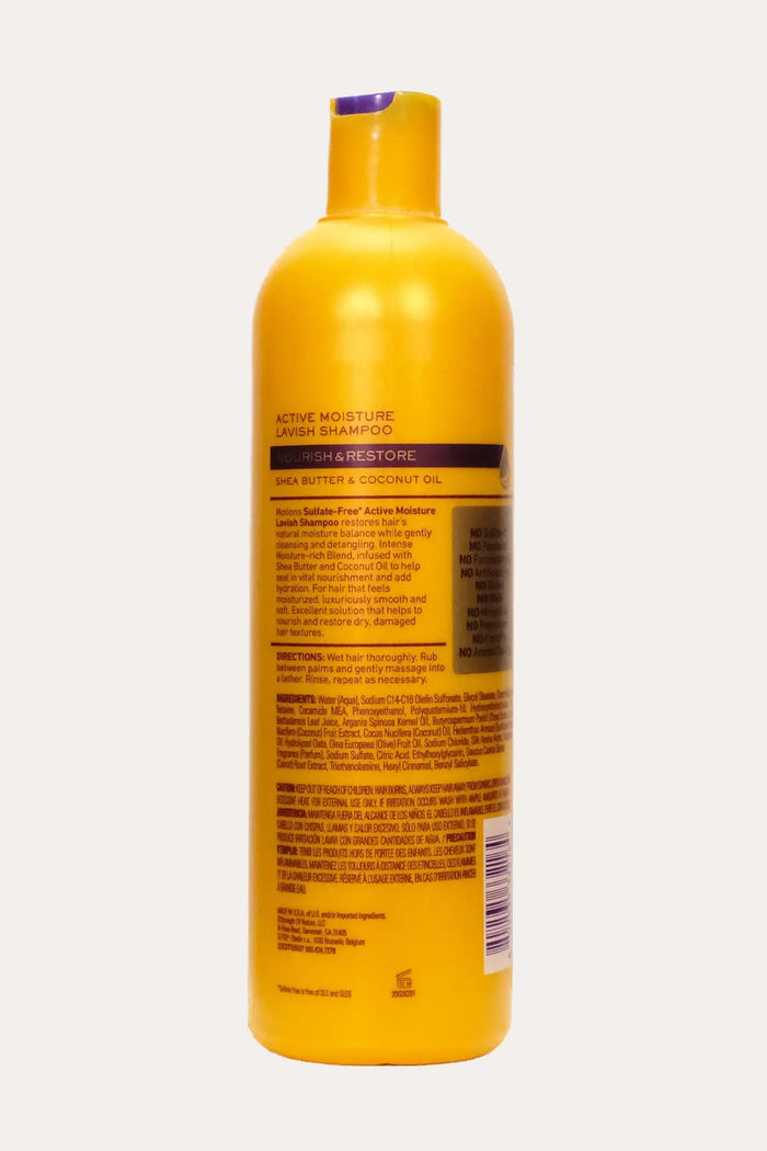 MOTIONS NOURISH & CARE ACTIVE MOISTURE LAVISH SHAMPOO MOTIONS