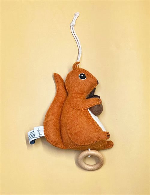 Gamcha - Music Mobile - Squirrel - Orange