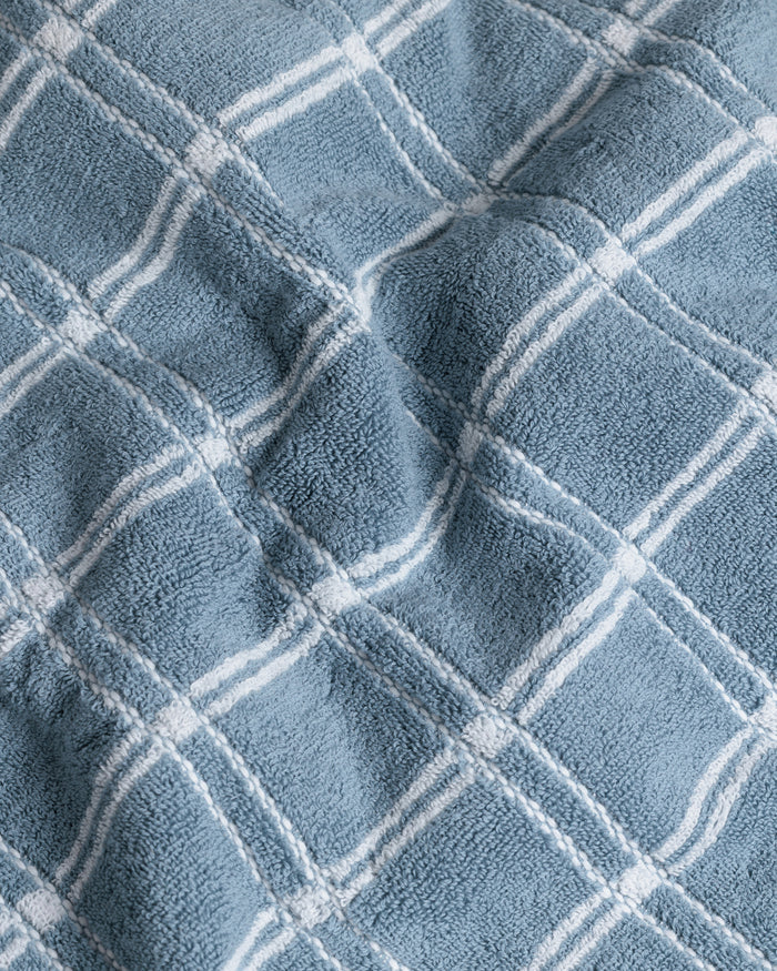 Ness Hand Towel - Celeste / Chalk