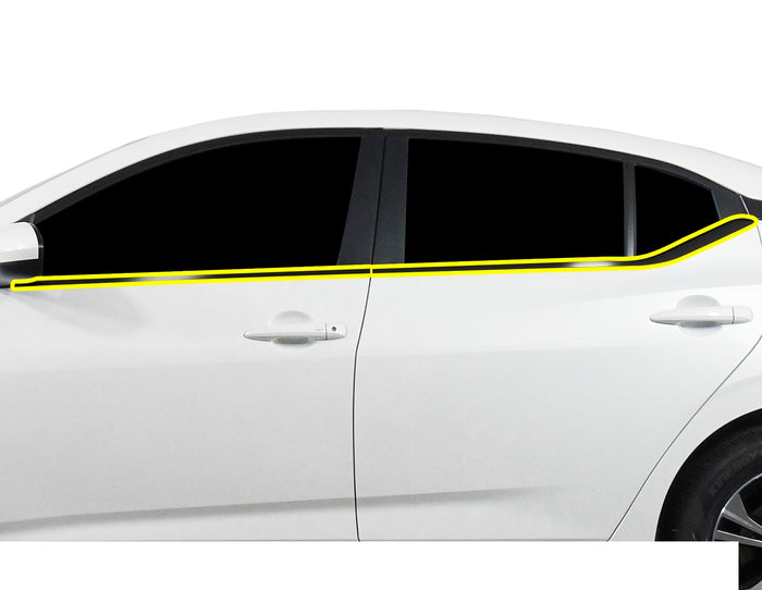 Vinyl Chrome Delete Grille Side Window Wheel Blackout Decal Stickers Overlay Film Fits Nissan Sentra 2020 - 2025 - Bogar Tech Designs