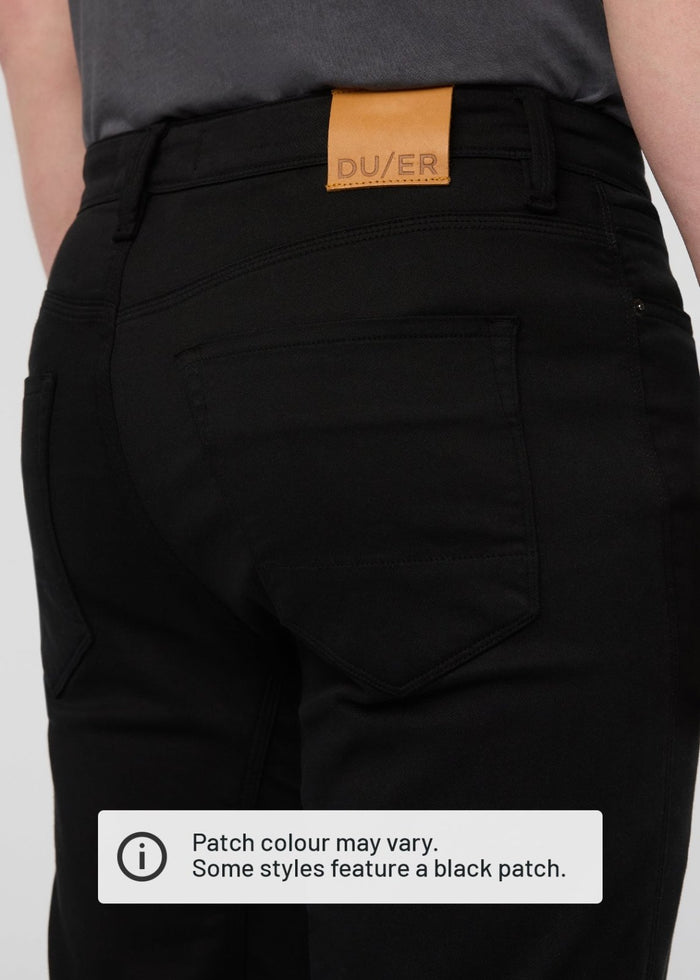 No Sweat Straight - Black