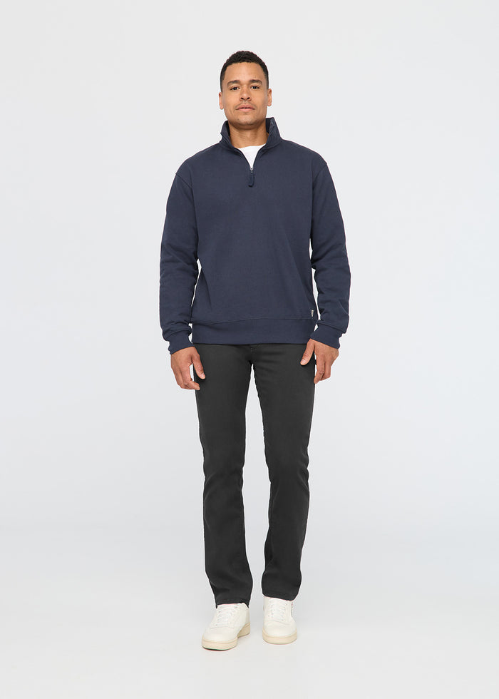 Men's Slate Straight Fit Dress Sweatpant full body