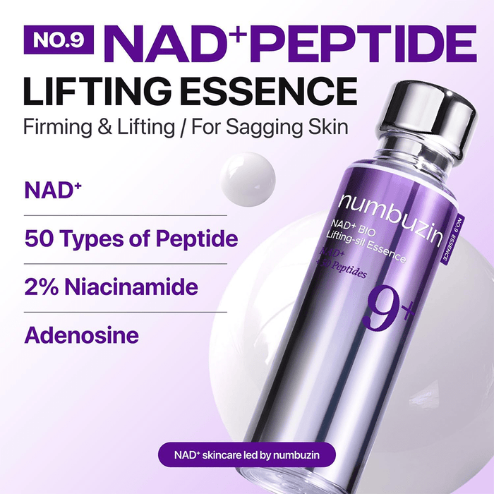 Numbuzin - No.9 NAD Bio Lifting-sil Essence - Beauty Tribe