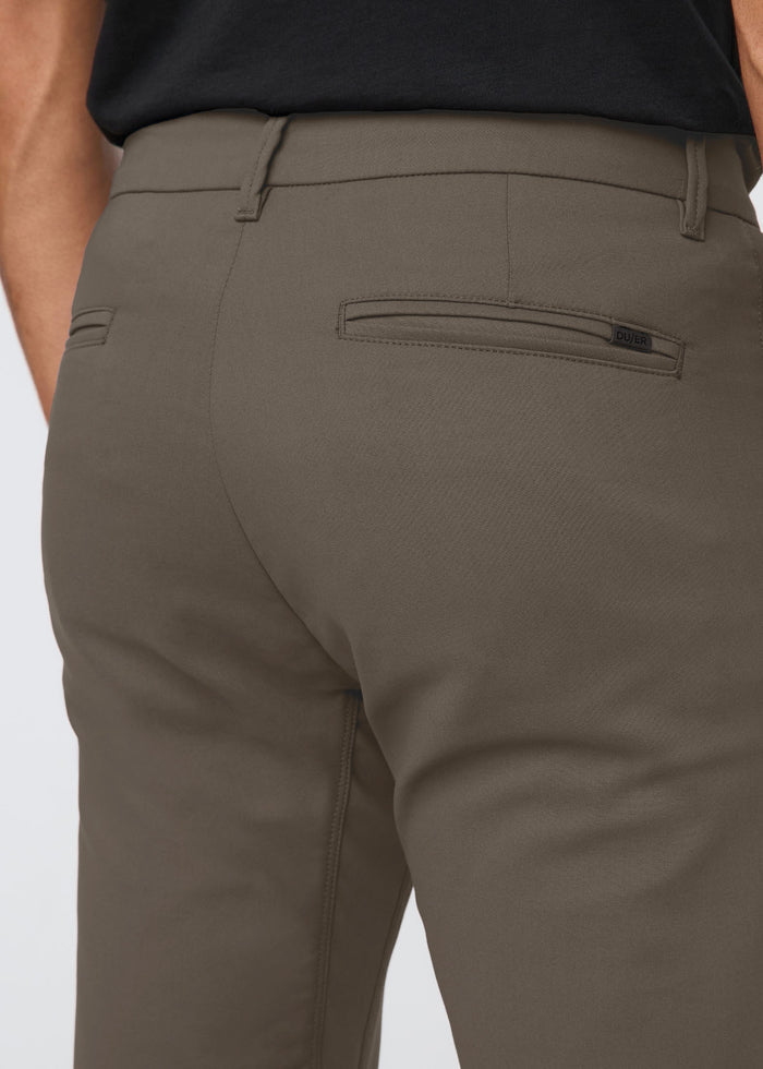 Men's Thyme Slim Straight Fit Stretch Trouser Back Detail
