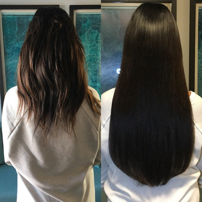 Off Black (#1B) Keratin Tip