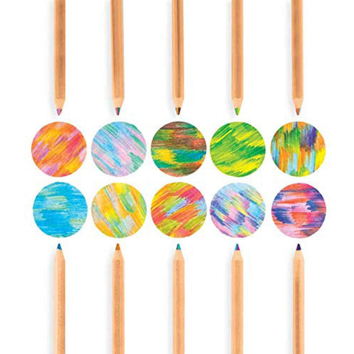 Ooly Kaleidoscope Multicolor Pencils 6 Pk