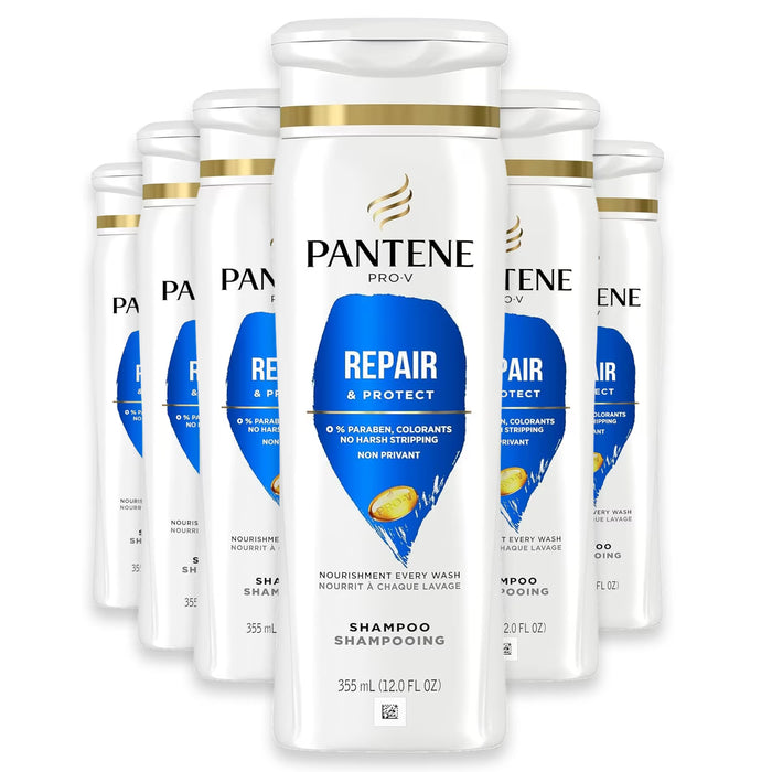 Pantene Pro-V Repair & Protect Shampoo 12 oz - 6 Pack