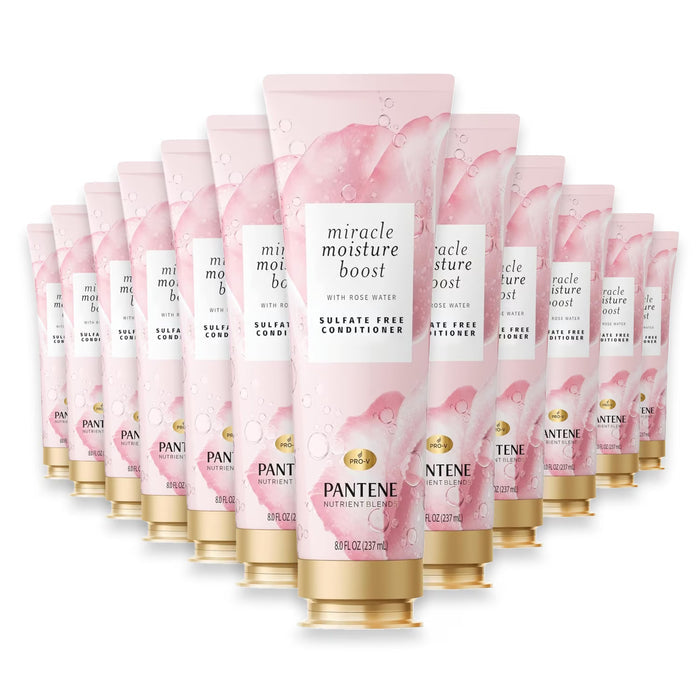 Pantene Rose Water Conditioner 8 oz - 12 Pack