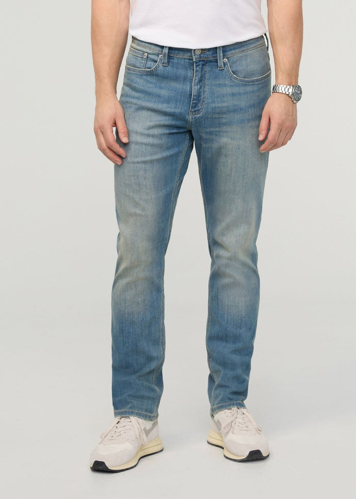 Men's Outback Relaxed Fit Stretch Blue Jeans Front