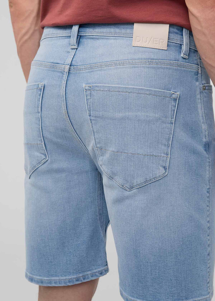 Men's Siesta Relaxed Denim Stretch Short back pocket