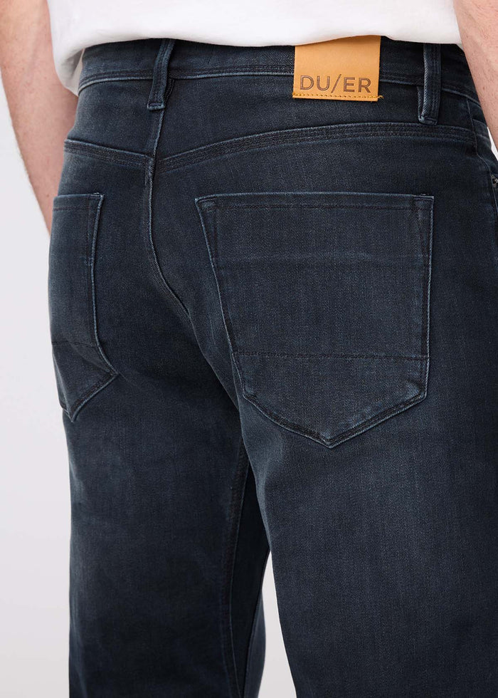 mens carbon stone slim straight fit stretch jeans back waistband