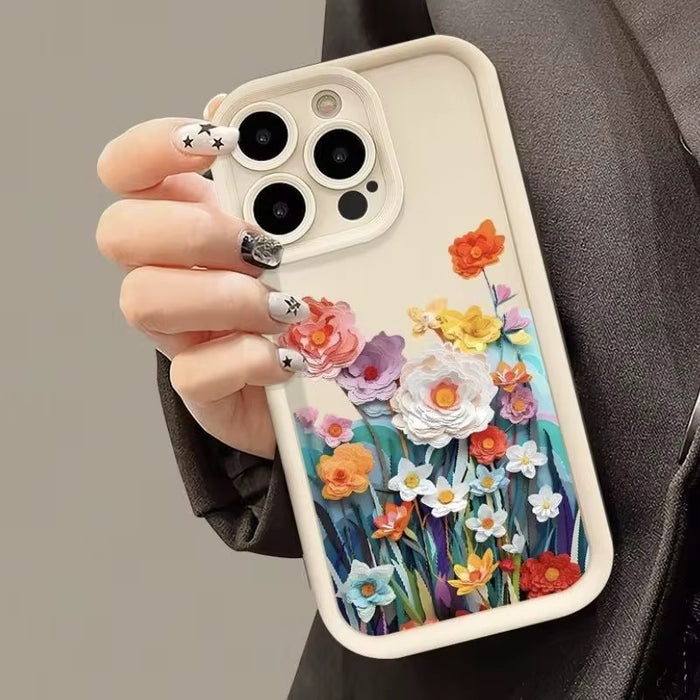 Petal Party Silicone Case For iPhone â This soft, flexible phone case features raised 3D floral detailing for a truly unique, textured look thatâs as fun as it is protective.