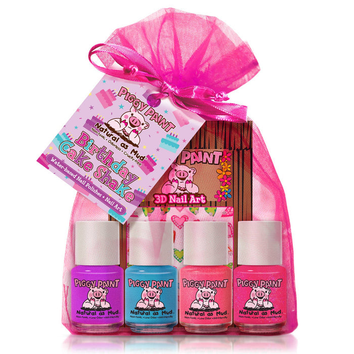 Piggy Paint Birthday Cake Shake Mini Gift Set