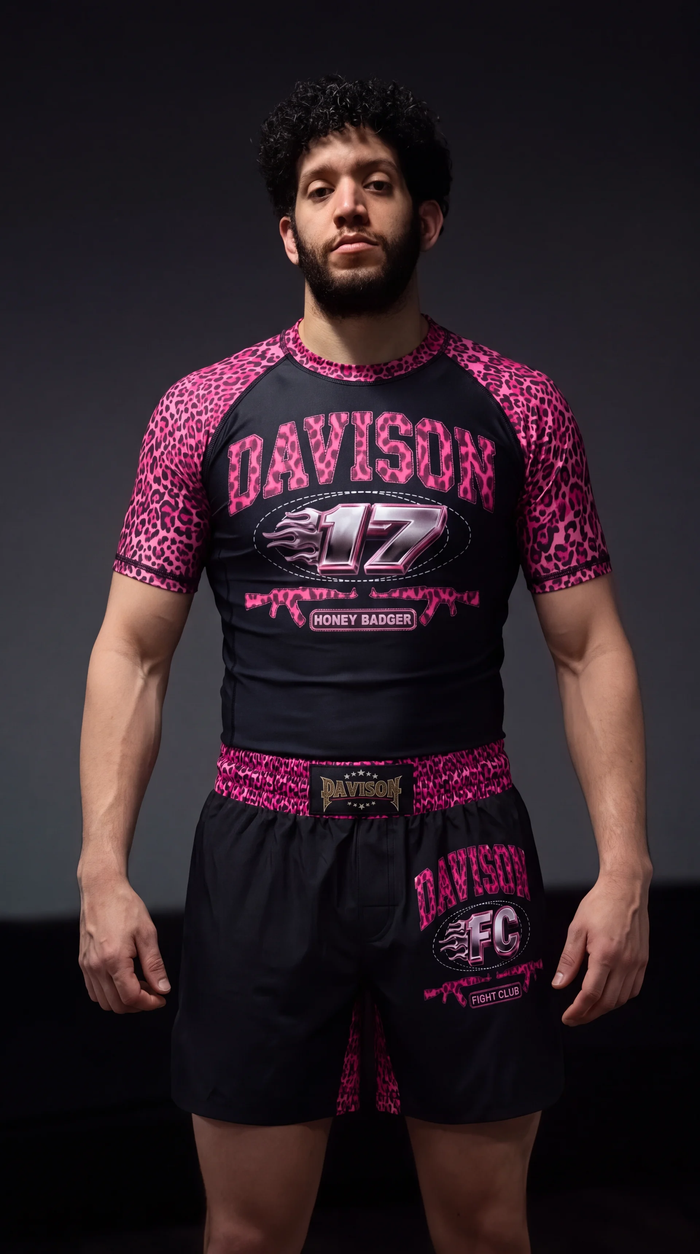 PINK DAVISON FC SHORTS