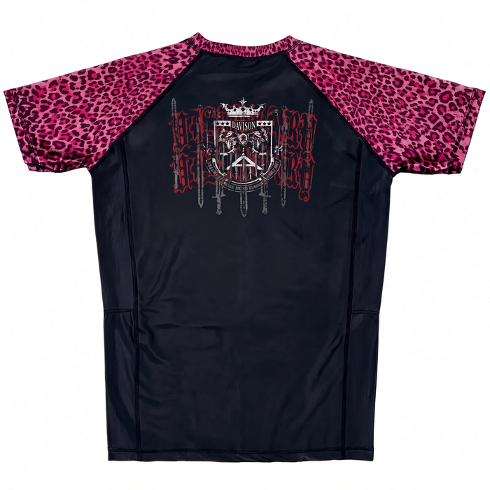 PINK DAVISON RASH GUARD