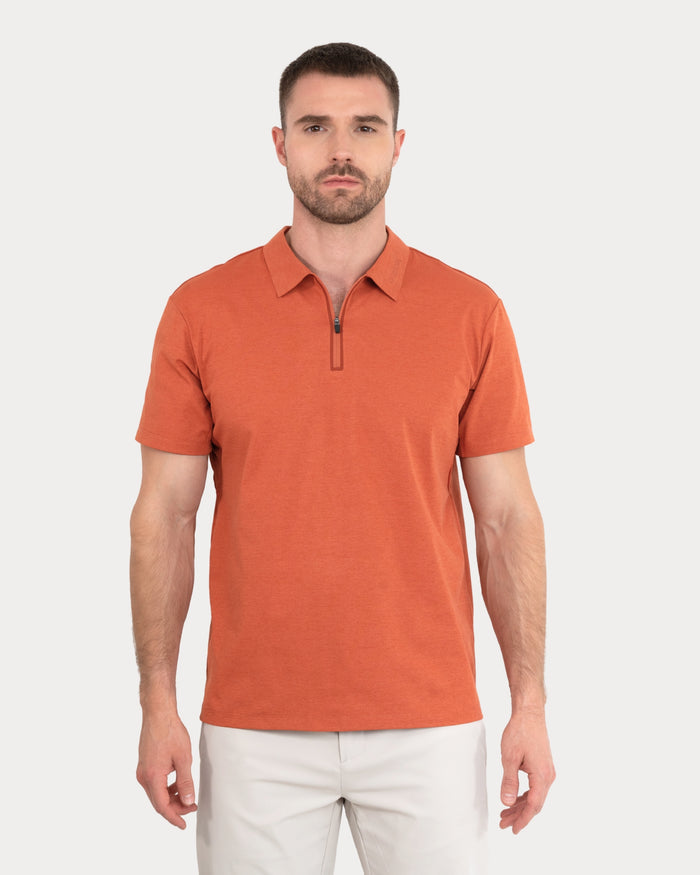 Playera Tipo Polo MAJA® Terracota