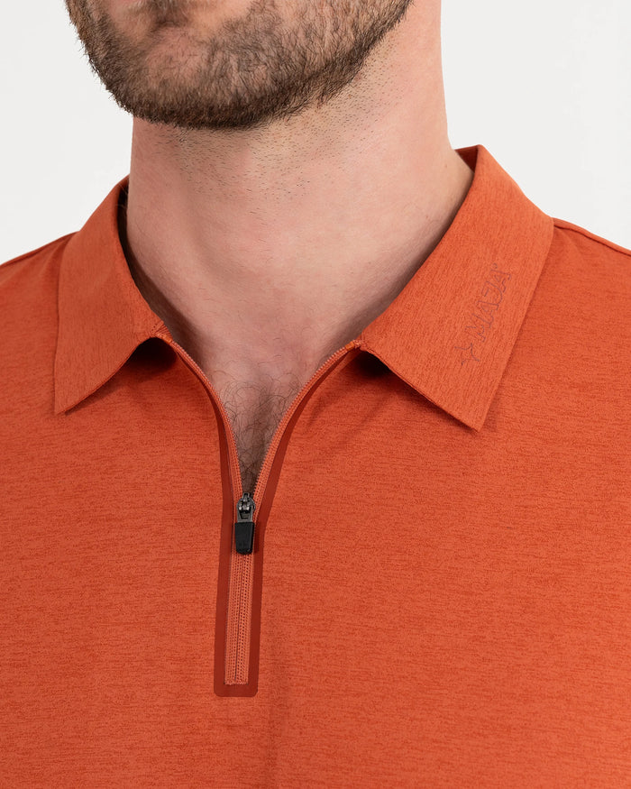 Playera Tipo Polo MAJA® Terracota