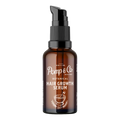 Pomp & Co. botanisk hårvekstserum i brun glassflaske med svart pumpe