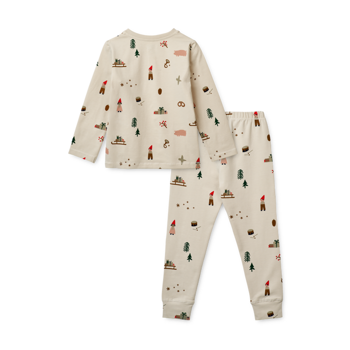 Liewood - Pyjamas Set - Wilhelm - Holiday/Sandy - Back