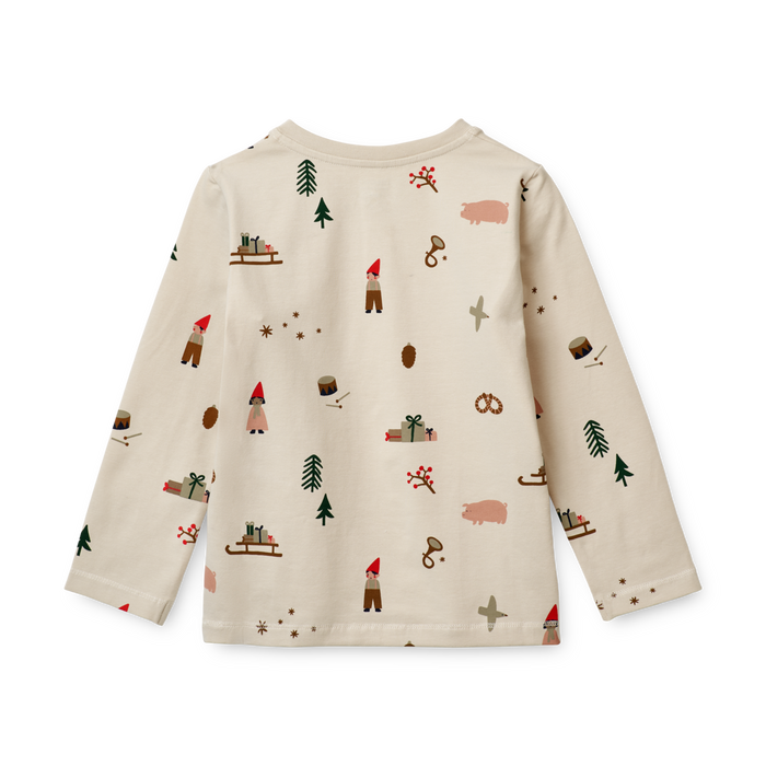 Liewood - Pyjamas Set - Wilhelm - Holiday/Sandy - Top/Back