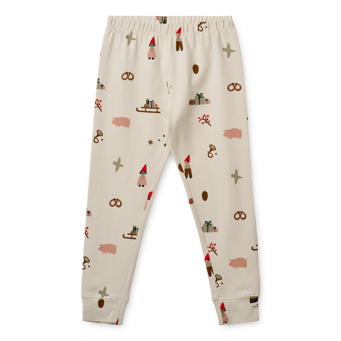 Liewood - Pyjamas Set - Wilhelm - Holiday/Sandy - Bottom/Front