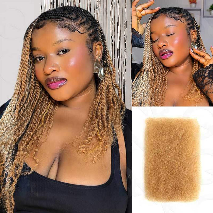 Honey Blonde #27 / 3 Packs (Full Head) / 10''
