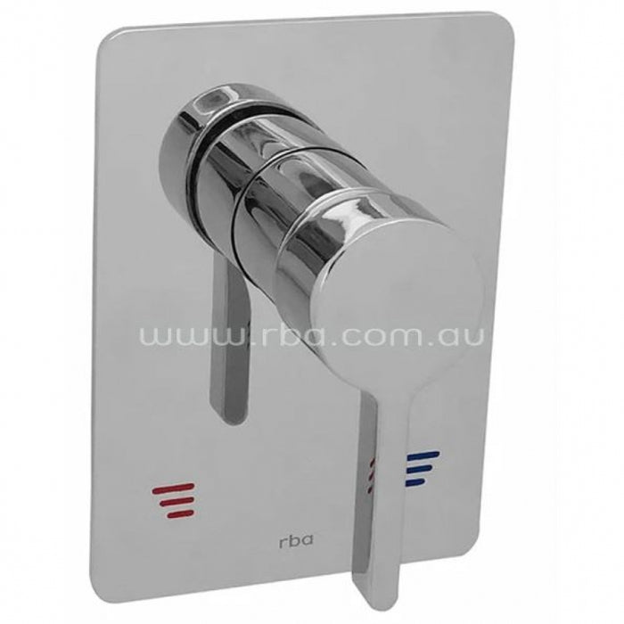 RBA Oken RBA1110 Shower Mixer Rectangular Plate