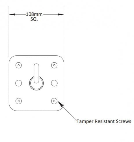 RBA Security RBA8130 Collapsible Hook Auto Release
